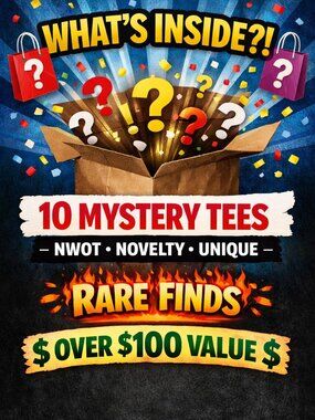 💸 “10 Piece Mystery Bundle 👕 Hoodies & Tees | NWOT • Men Women • Reseller Lot